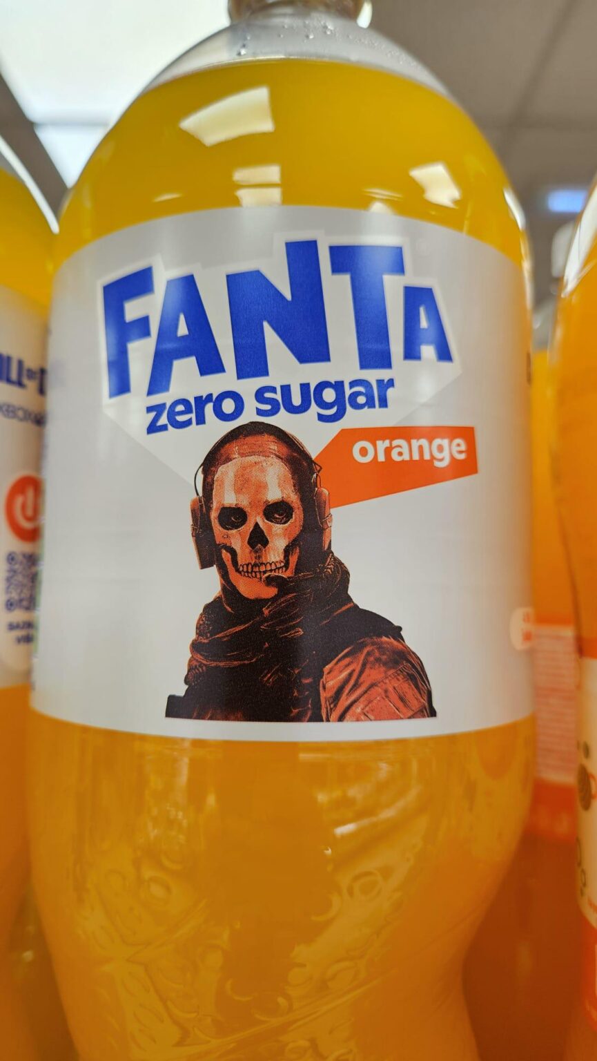 Fanta Zero Sugar - XD design