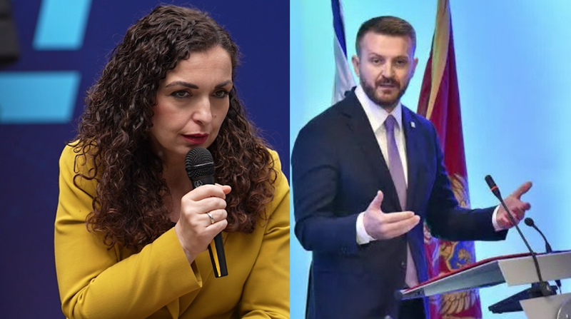Protest of Albanian students in North Macedonia, Vjosa Osmani and the minister of Montenegro come out in their support Protest of Albanian students in North Macedonia, Vjosa Osmani and the minister of Montenegro come out in their support