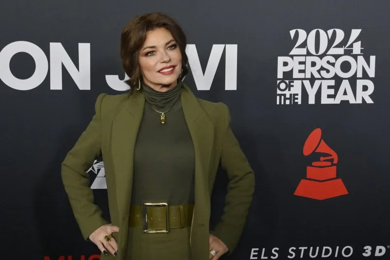 Shania Twain attends the MusiCares Person of the Year gala honoring Jon Bon Jovi in 2024. File Photo by Jim Ruymen/UPI