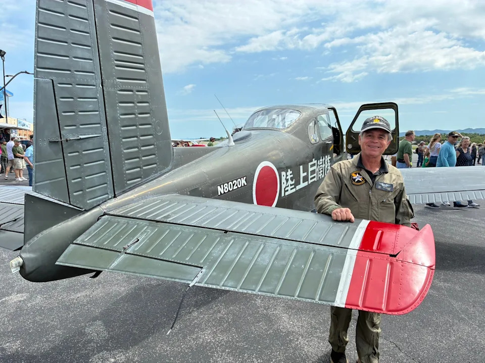 Philip McLanahan, the pilot, mechanic and owner of one of only five Japanese Fuji LM-1’s still airworthy worldwide.