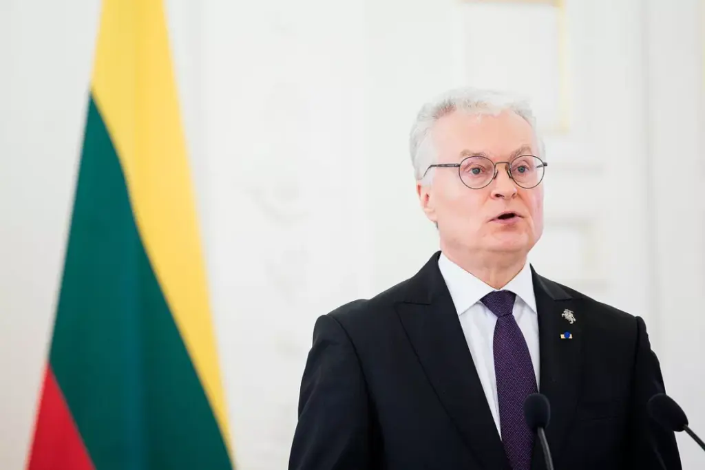 Lithuanian president urges caution over US troop redeployment in Europe