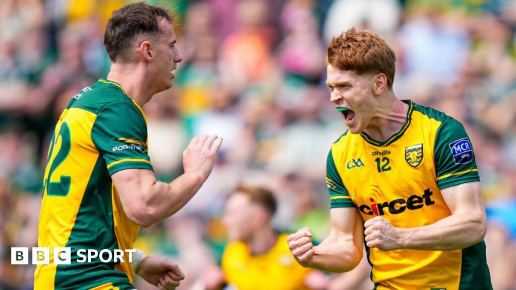 Ciaran Moore celebrates his early goal