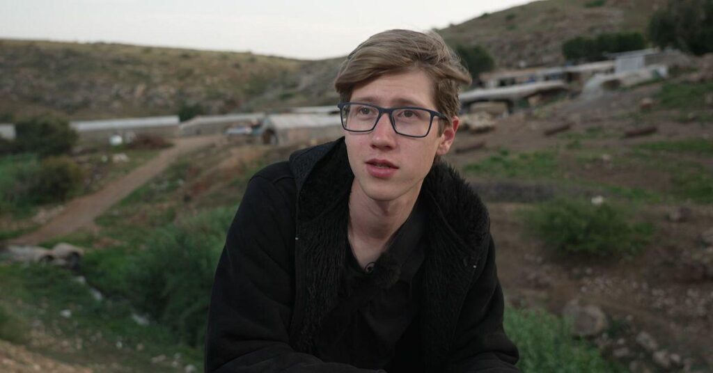 Activist Andrey X in the West Bank: "Is a human shield"