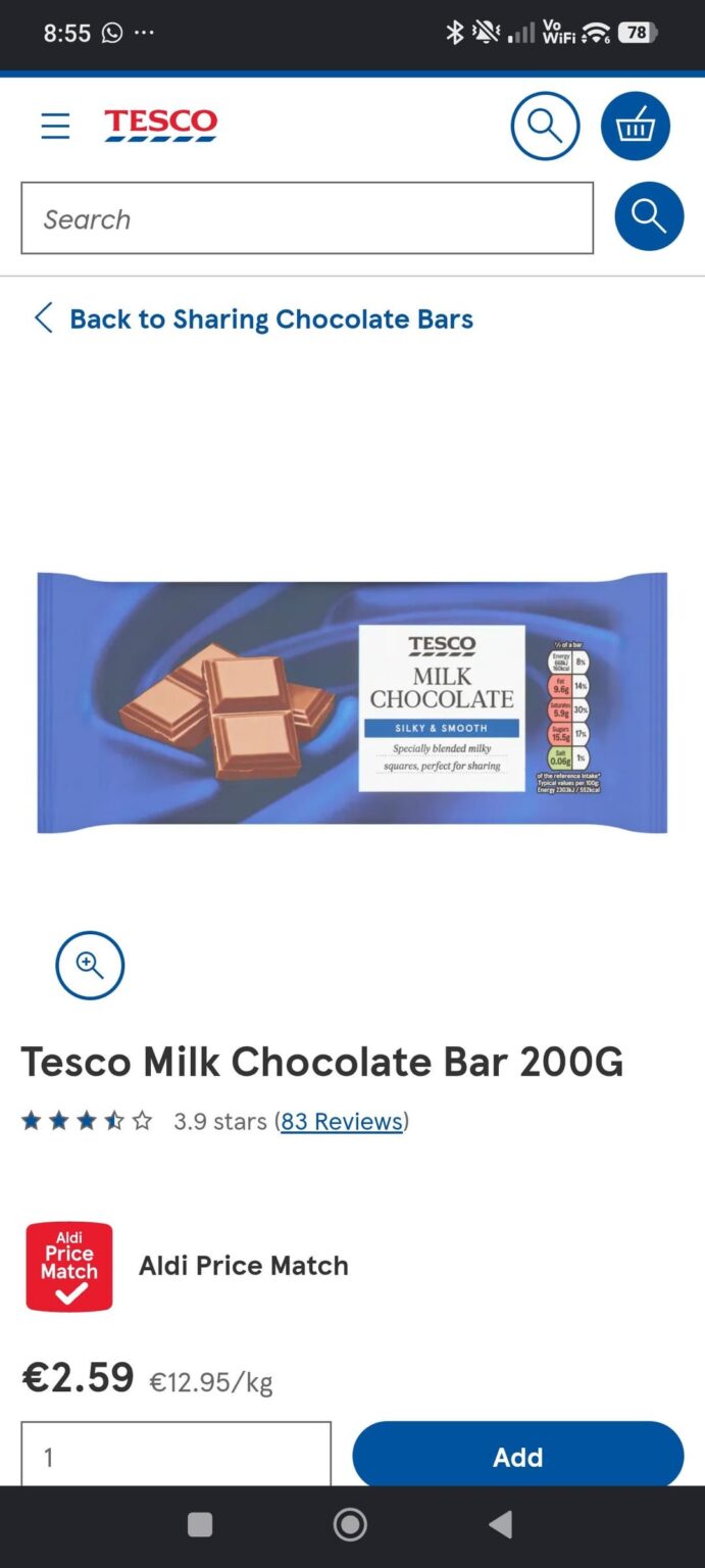 Big shout out to tesco for their sensational own brand chocolate Big shout out to tesco for their sensational own brand chocolate
