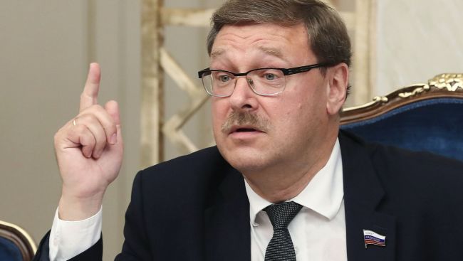 Senator Kosachev barely restrained himself on the air because of Lithuania’s statement about Kaliningrad Senator Kosachev barely restrained himself on the air because of Lithuania's statement about Kaliningrad