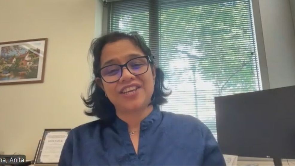 Anita Sarma described AI becoming a kind of “cognitive crutch,” where students stop engaging deeply with problems because the technology provides immediate responses. (KATU)
