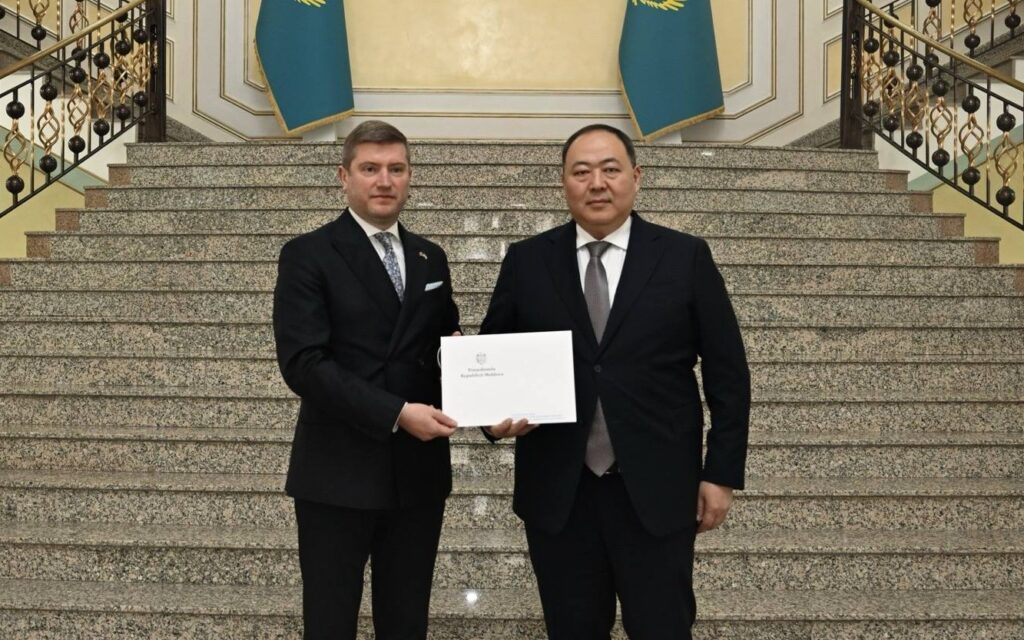 Moldova’s ambassador to Kazakhstan presented copies of letters of credence Moldova's ambassador to Kazakhstan presented copies of letters of credence