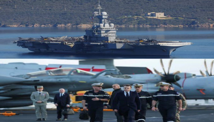 France sends aircraft carrier to Red Sea amid push for Hormuz security mission