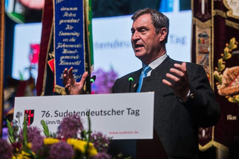 Bavarian leader says Sudeten German event in Czech Republic historical