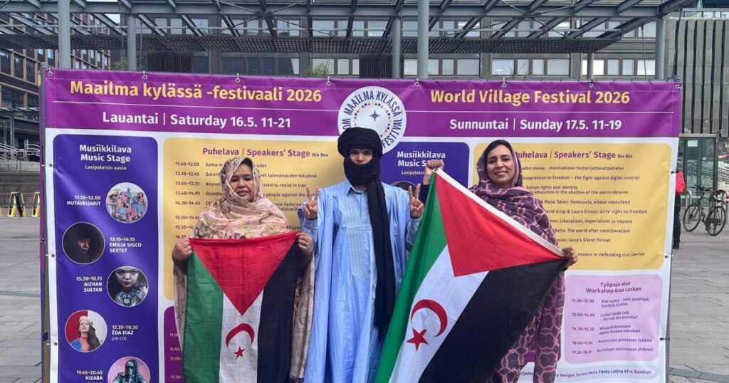 Representation of Polisario Front in Finland takes part in World Village Festival Representation of Polisario Front in Finland takes part in World Village Festival