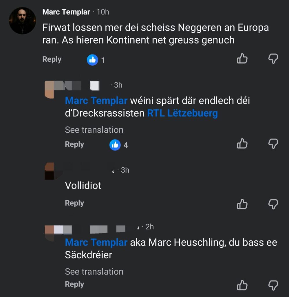 RTL Lëtzebuerg just wants to see the world burn...or the "N-word" is OK now