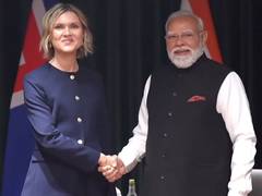 PM Modi holds bilateral meeting with Iceland’s PM Frostadottir ahead of India-Nordic Summit PM Modi holds bilateral meeting with Iceland's PM Frostadottir ahead of India-Nordic Summit