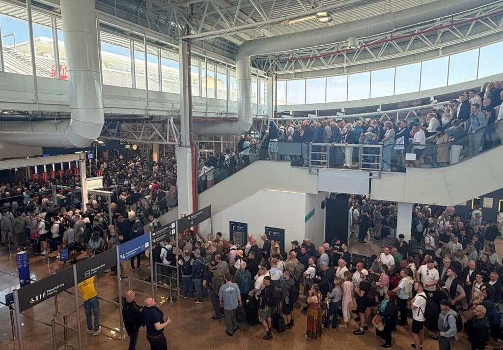 Airport chaos