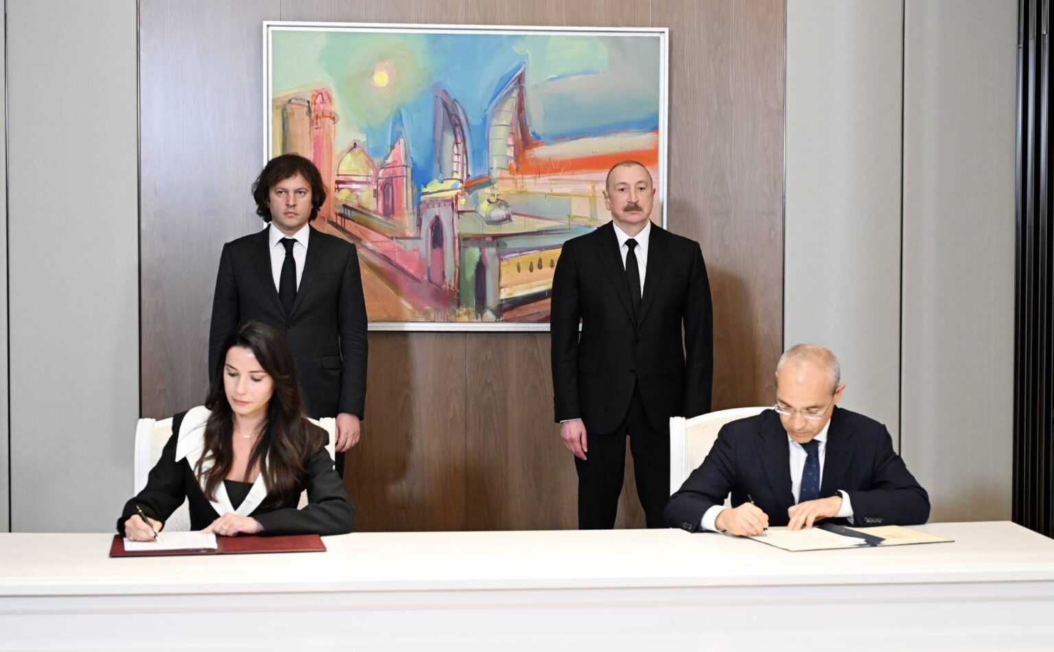 Georgia, Azerbaijan Sign Energy, Transport Agreements After Kobakhidze-Aliyev Meeting in Baku – Civil Georgia