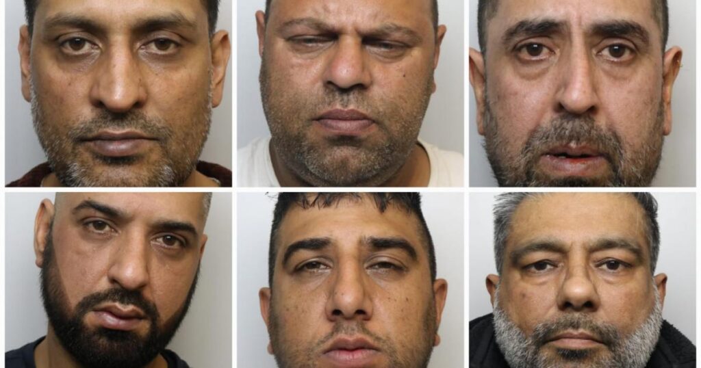 Six groomers jailed for nearly 50 years for horrendous abuse of girl