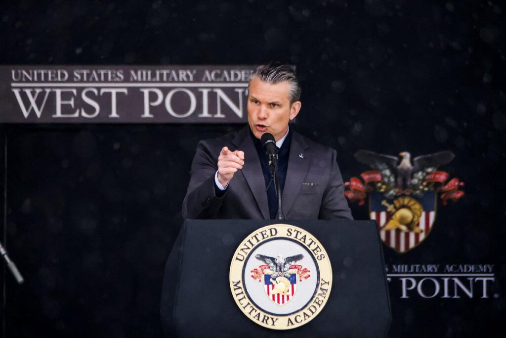 Hegseth rants about ‘woke military’ and ‘political correctness’ during fiery West Point graduation speech: ‘Diversity is not our strength. Unity is our strength,’ Hegseth told graduating West Point cadets Hegseth rants about ‘woke military’ and ‘political correctness’ during fiery West Point graduation speech: ‘Diversity is not our strength. Unity is our strength,’ Hegseth told graduating West Point cadets