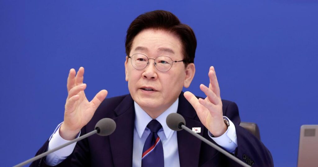 President Lee Dismisses 'National Dividend' Reports as Fake News