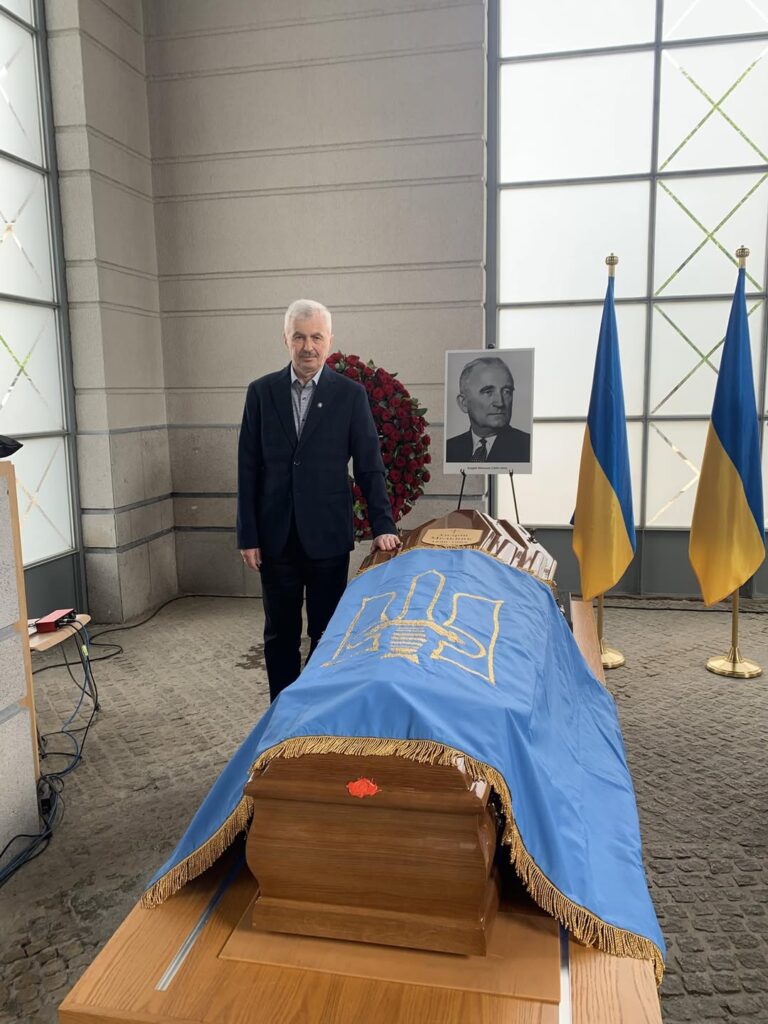 Ukraine repatriates OUN leader Melnyk’s remains from Luxembourg, for reburial near Kyiv Russian servicemen in Moscow, Russia, on May 7, 2025.