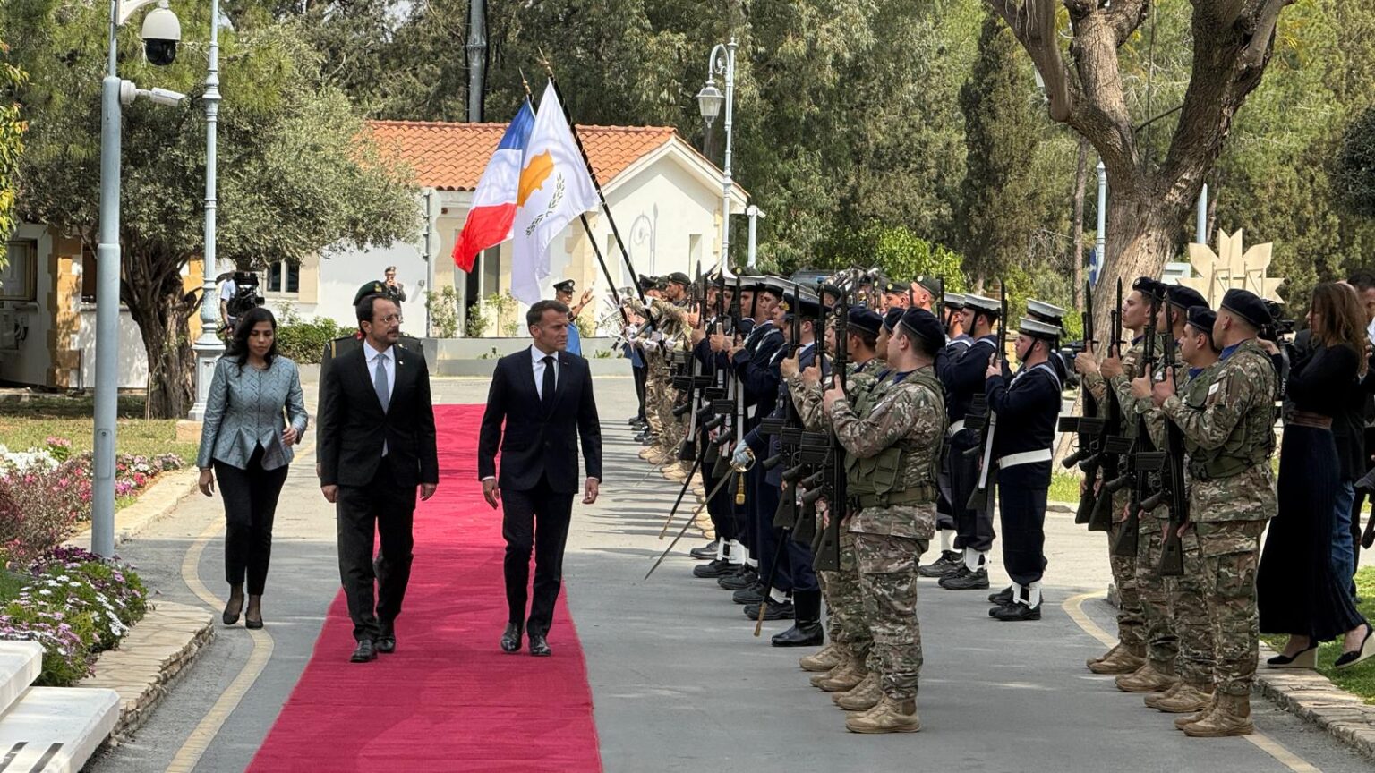 cover Cyprus, France near landmark defence deal