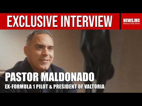 Interview with Pastor Maldonado, former Formula One driver and Valtoria president