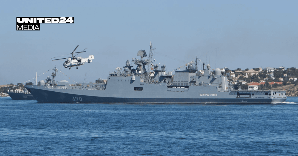 Ukraine Strikes Russian Warship Admiral Essen for Fourth Time