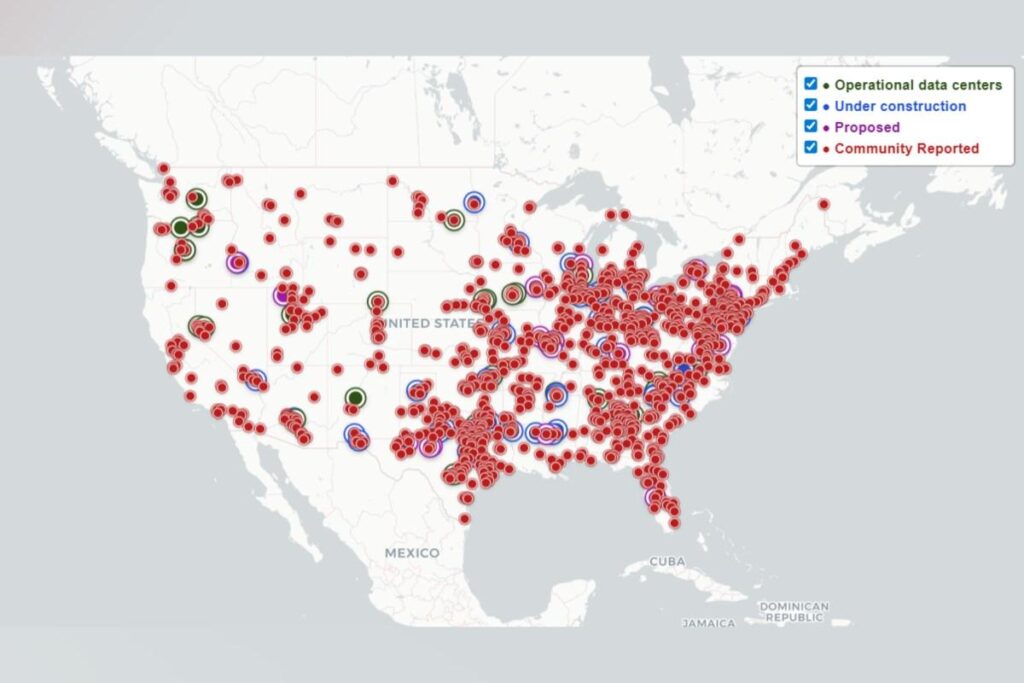 Erin Brockovich launches map of over 4,200 data centres in the US, appeals for local communities to report environmental impact and other costs