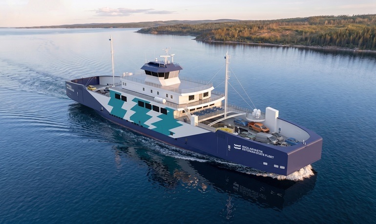 Estonian State Fleet signs contract with CRIST S.A. to build Estonia’s first fully electric ferry