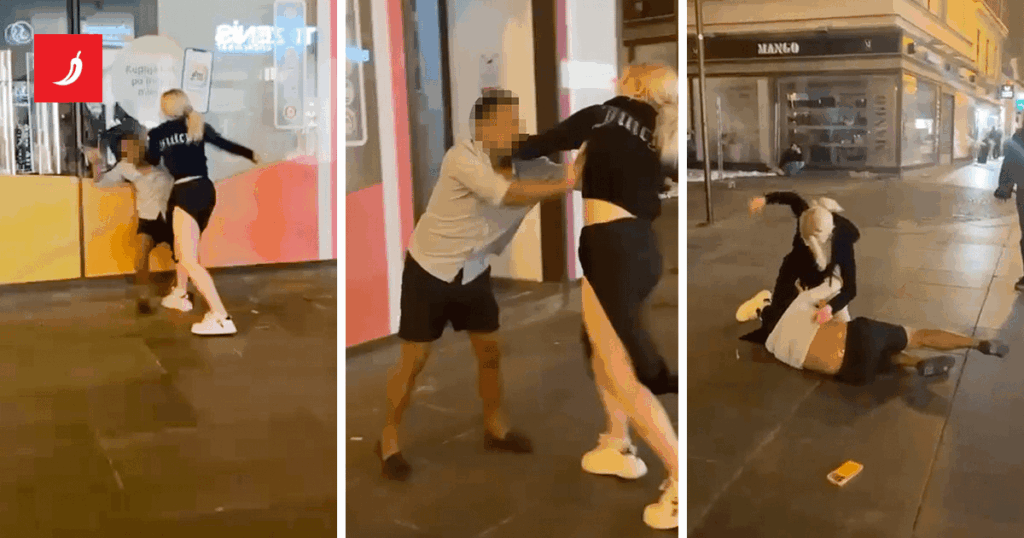 The girl who beat up a foreigner in the center of Zagreb was arrested