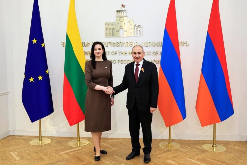 Armenian, Lithuanian PMs discuss bilateral ties, EU cooperation – Public Radio of Armenia