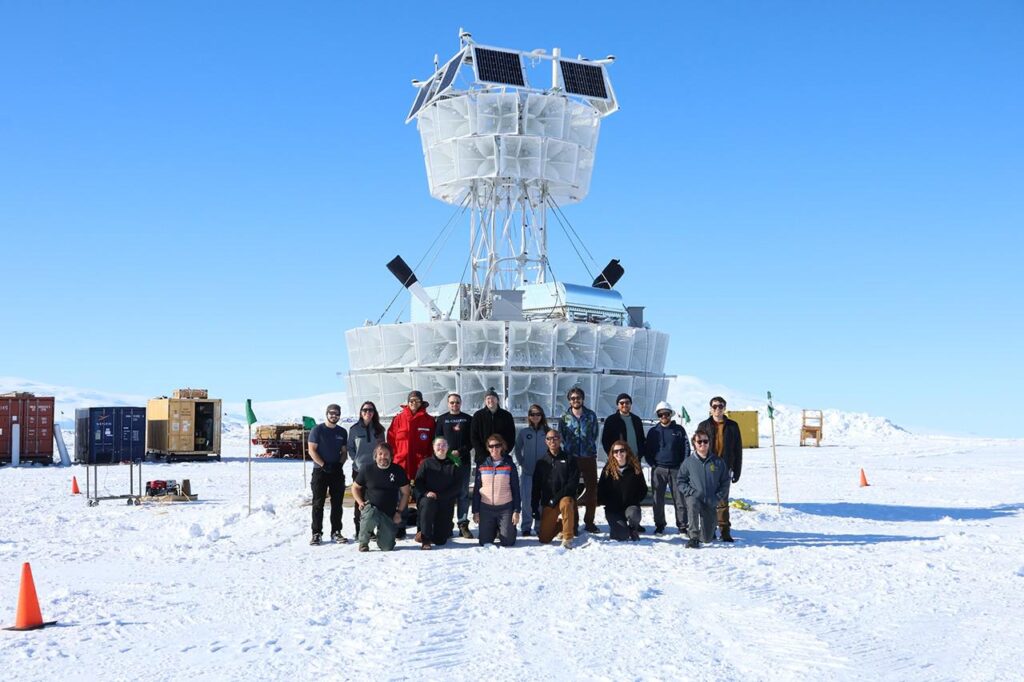 New Instrument Used Antarctic Ice Sheet to Probe Extreme Universe - NASA Science