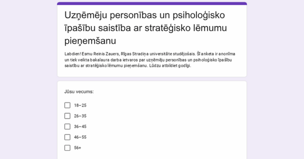 Questionnaire Questionnaire