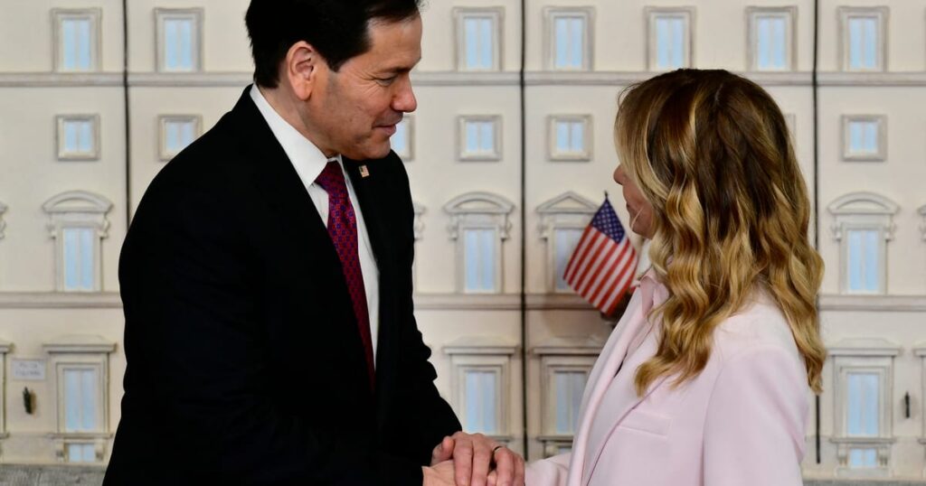 Rubio backs NATO in Rome as US-Italy tensions simmer – POLITICO Rubio backs NATO in Rome as US-Italy tensions simmer – POLITICO