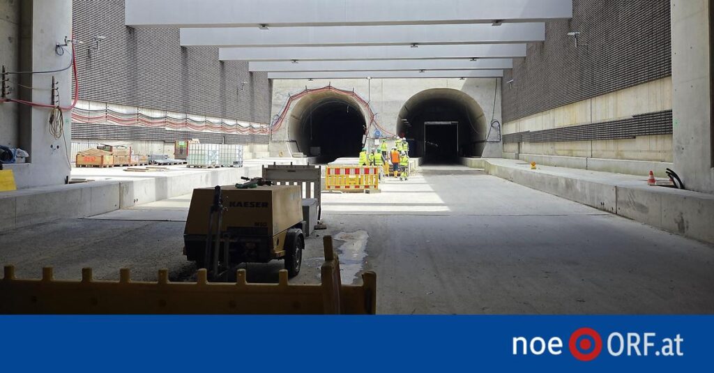 Semmering Tunnel: First journeys as early as 2029