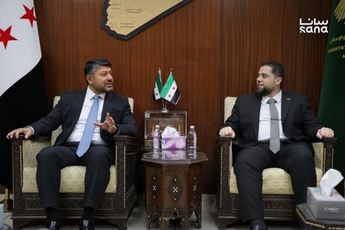 Syria, Azerbaijan discuss cooperation on housing and reconstruction Syrian Arab News Agency (SANA) Syria, Azerbaijan discuss cooperation on housing and reconstruction