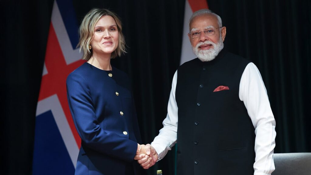 PM Modi, Iceland PM Frostadóttir Discuss India-EFTA Trade Pact, Clean Energy and Blue Economy at Nordic Summit in Oslo PM Modi, Iceland PM Frostadóttir Discuss India-EFTA Trade Pact, Clean Energy and Blue Economy at Nordic Summit in Oslo
