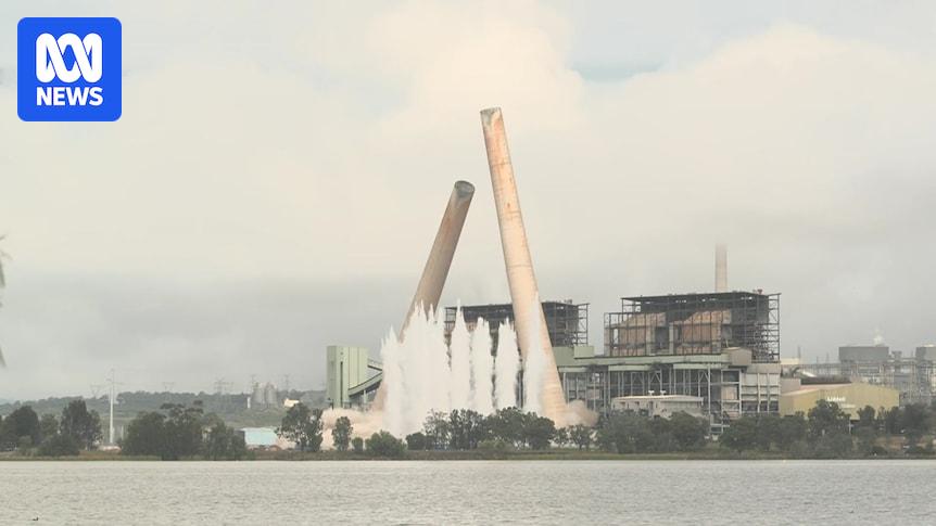 Liddell Power Station demolition underway after 50 years of operation
