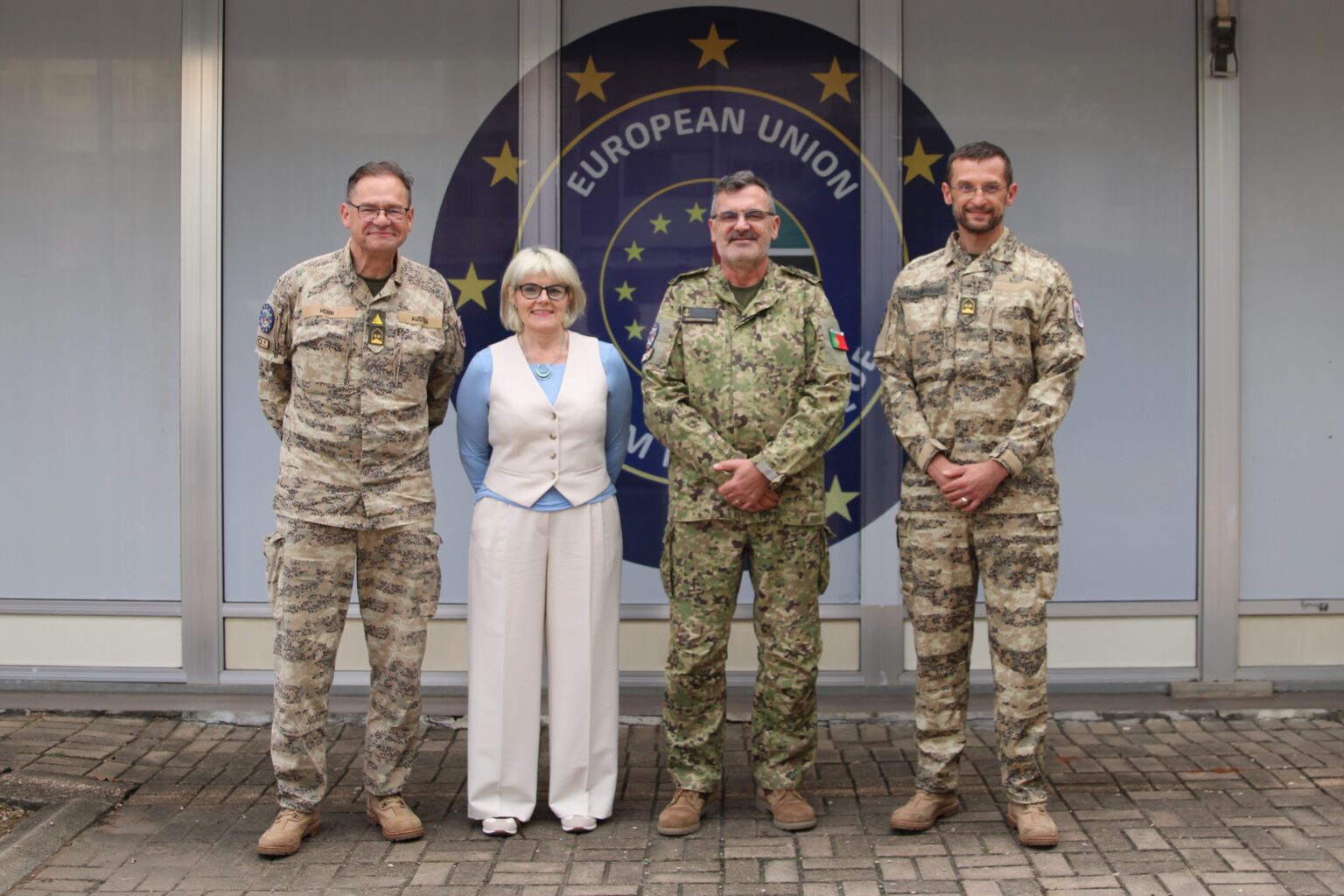 Austrian Armed Forces delegation visits EUMAM MOZ