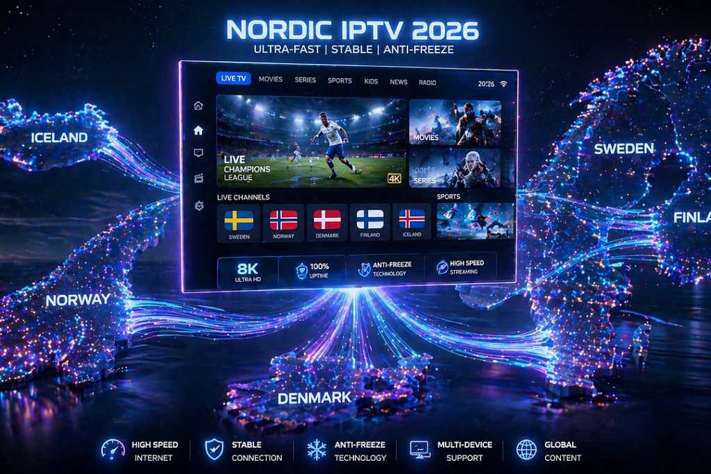 Best IPTV Nordic 2026: IPTV Subscription Nordic Guide for Sweden, Norway, Denmark, Finland & Iceland - On Pattison