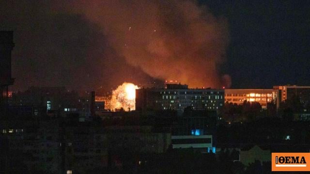 Strong explosions in Kiev: Mass attack with ballistic missiles and at least three injured
