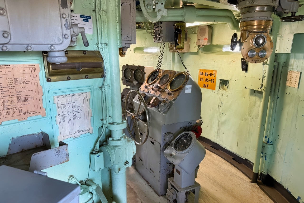 Inside USS Iowa Image by Harry J. Kazianis
