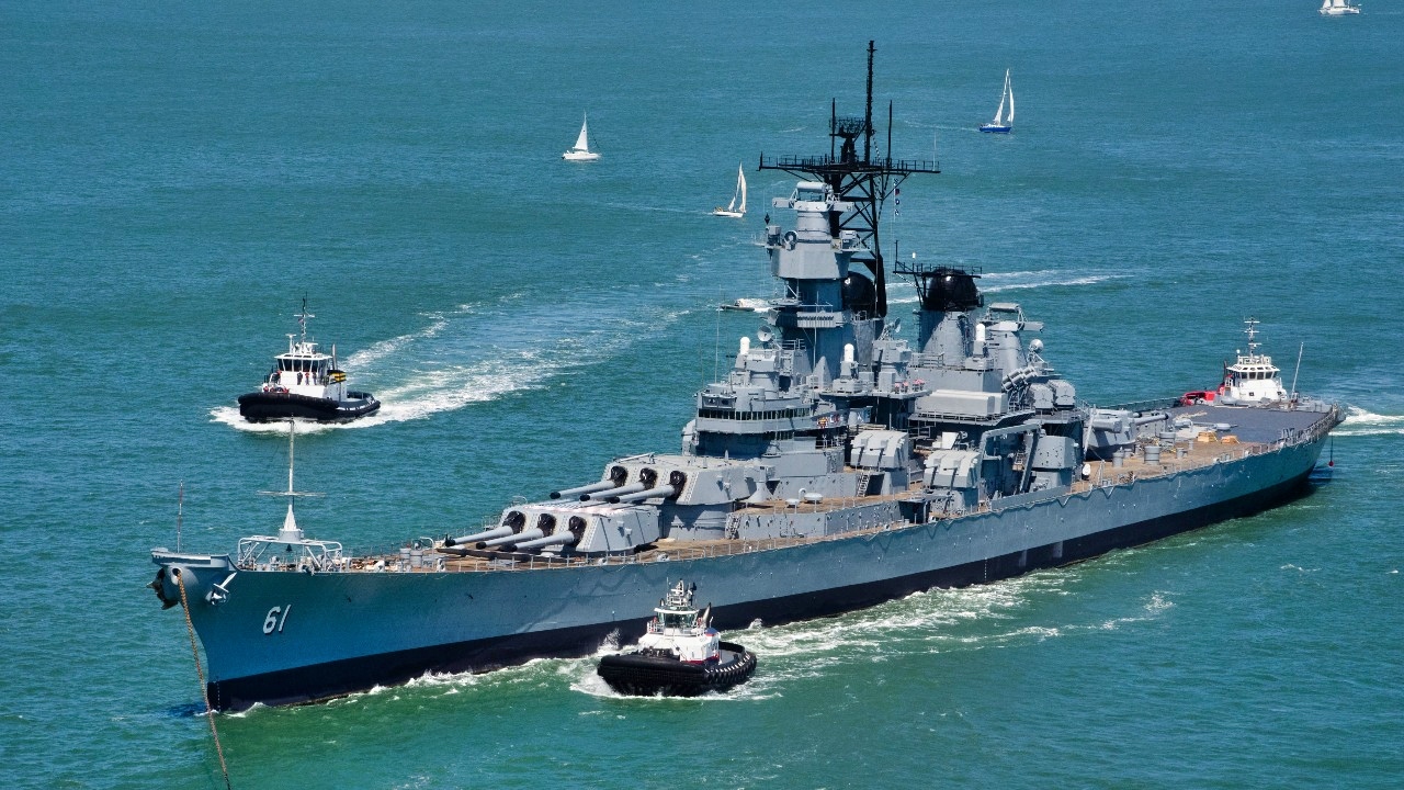 Iowa-Class Battleship USS Iowa