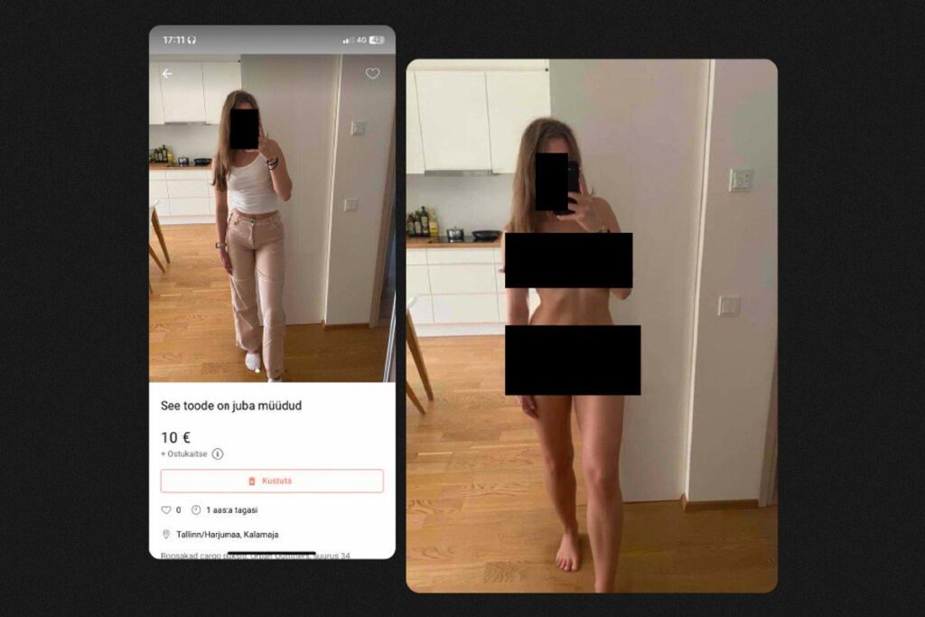 A middle-aged bank employee faked nude pictures of a schoolgirl and distributed them under the student's name