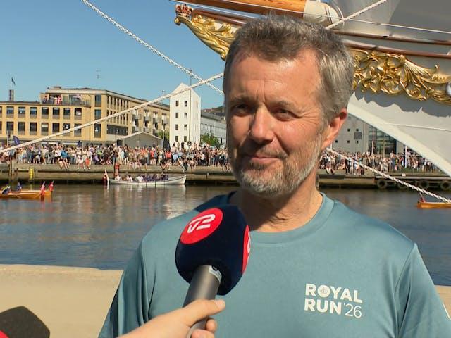 King Frederik on Royal Run: It was a piece waiting to be found in our pocket