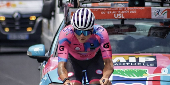 Kaden Hopkins Competes In Belgium Race