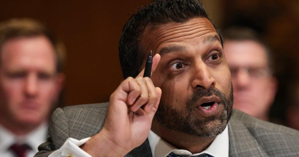 Kash Patel's Boasts About Drinking Come Back To Haunt Him In Damning Supercut Video