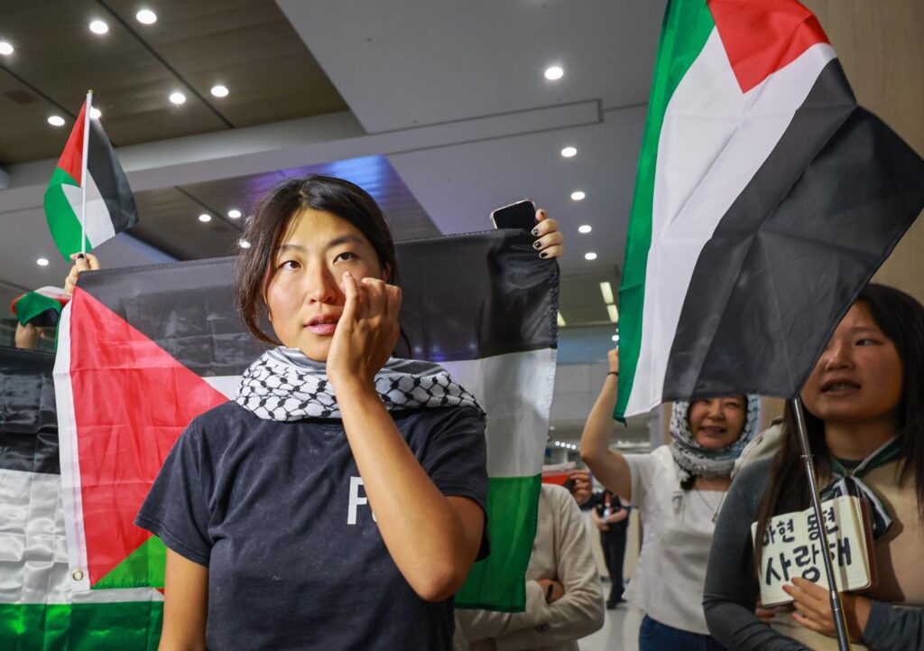 Twice-detained Korean activist Kim Ah-hyun fails to overturn court order that invalidated her passport Twice-detained Korean activist Kim Ah-hyun fails to overturn court order that invalidated her passport