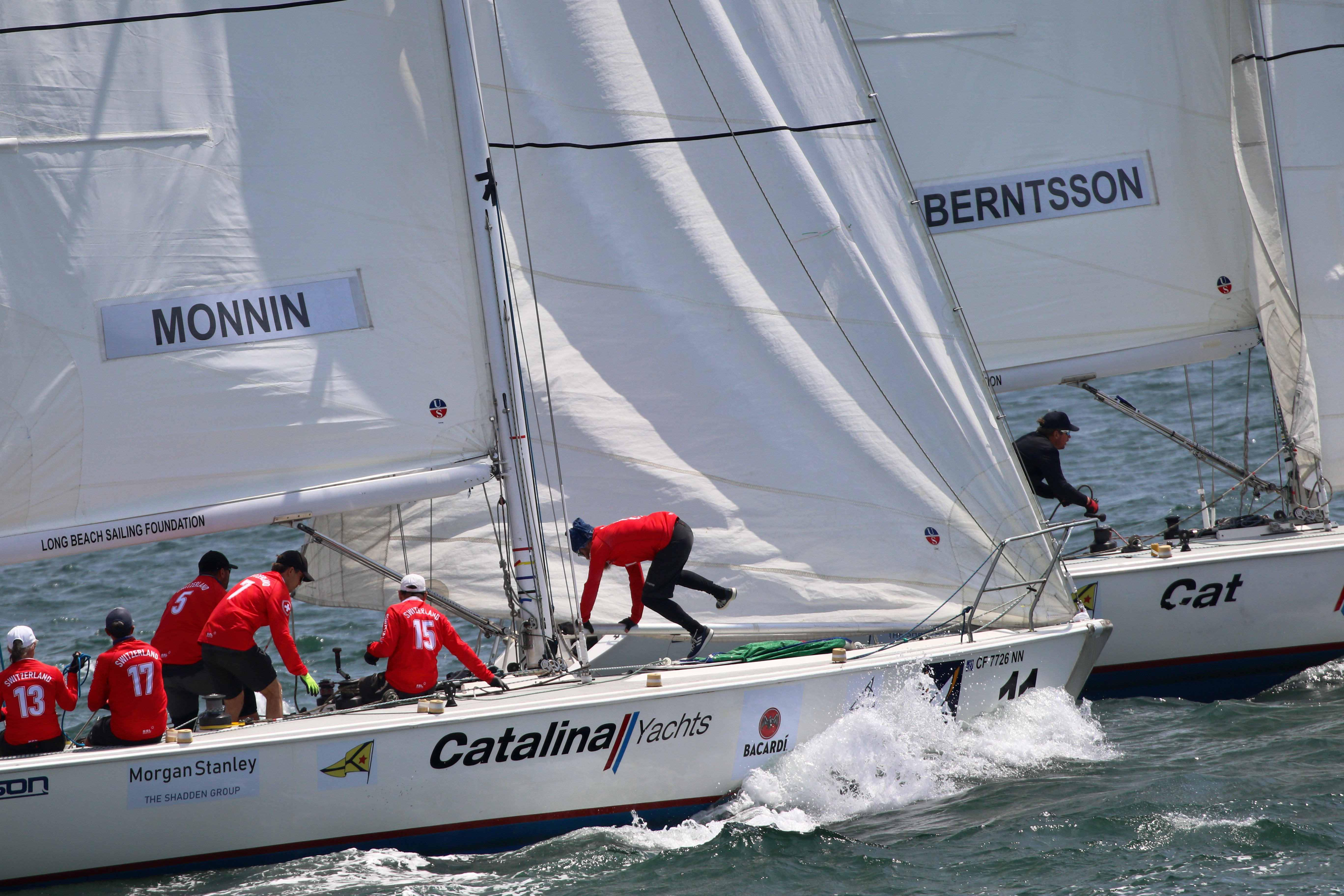Eric Monninâs Swiss team is right behind Johnnie Berntssonâs Swedish...