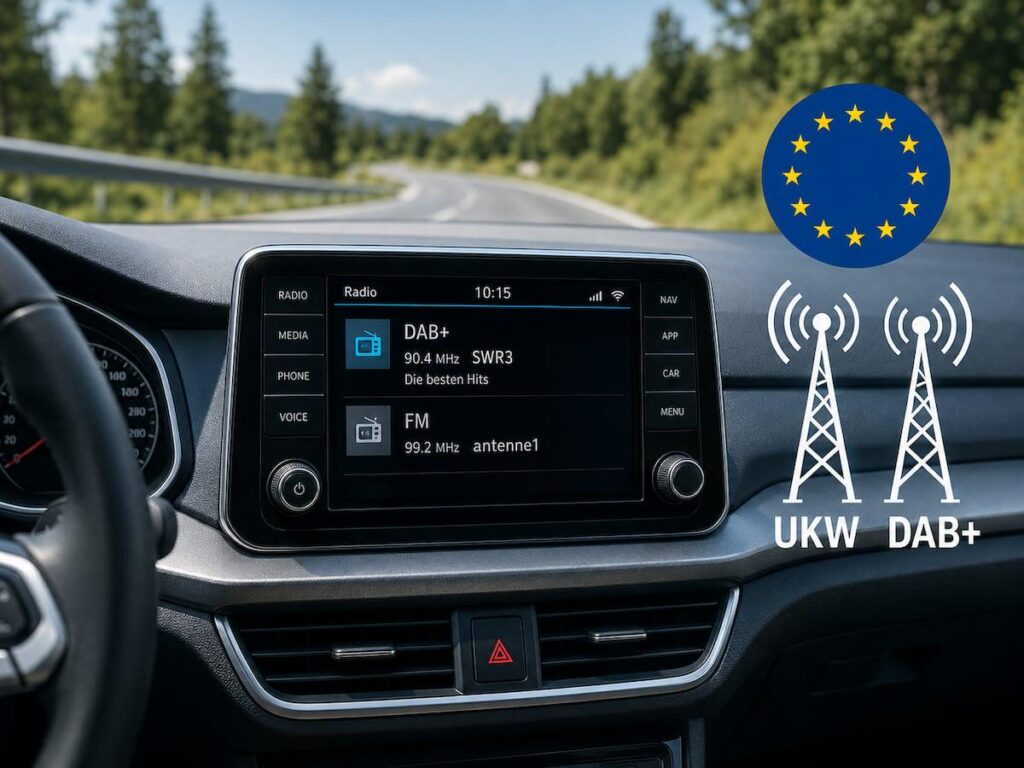 Radio instead of streaming: EU makes FM and DAB+ mandatory