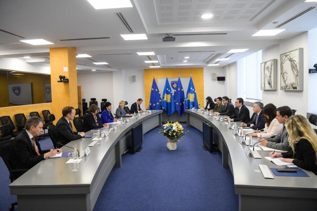 Marta Kos Calls For Stronger EU Path For Kosovo* During Pristina Visit Marta Kos Calls For Stronger EU Path For Kosovo* During Pristina Visit