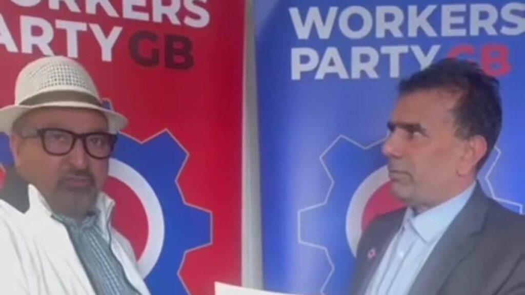 Muslim election candidates in Birmingham for George Galloway’s Workers Party of Britain gave out sweets to celebrate Iran’s ‘success’ against ‘the Zionists’ Muslim election candidates in Birmingham for George Galloway's Workers Party of Britain gave out sweets to celebrate Iran's 'success' against 'the Zionists'